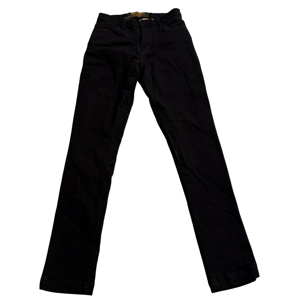 CORTECH The Delray Women's Black Jeans‎ Size 8 Short Riding Moto Style